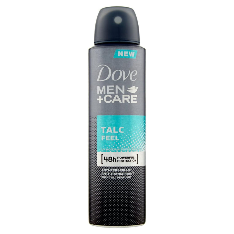 Dove Men+Care Talc Feel 48 Hour Deodorant Body Spray, 150ml