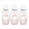 Dove Powder Soft Powder Scent 48H Roll On Deodorant, 50ml (Pack of 3)