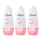 Dove Beauty Finish Antiperspirant Roll On Deodorant, 50ml (Pack of 3)