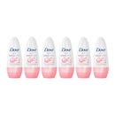Dove Beauty Finish Antiperspirant Roll On Deodorant, 50ml (Pack of 6)