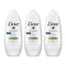 Dove Sensitive Antiperspirant Roll On Deodorant, 50ml (Pack of 3)
