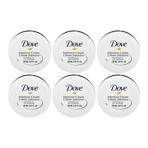 Dove Nourishing Body Care Rich Nourishment Cream, 150ml (Pack of 6)