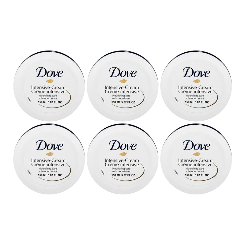 Dove Nourishing Body Care Rich Nourishment Cream, 150ml (Pack of 6)