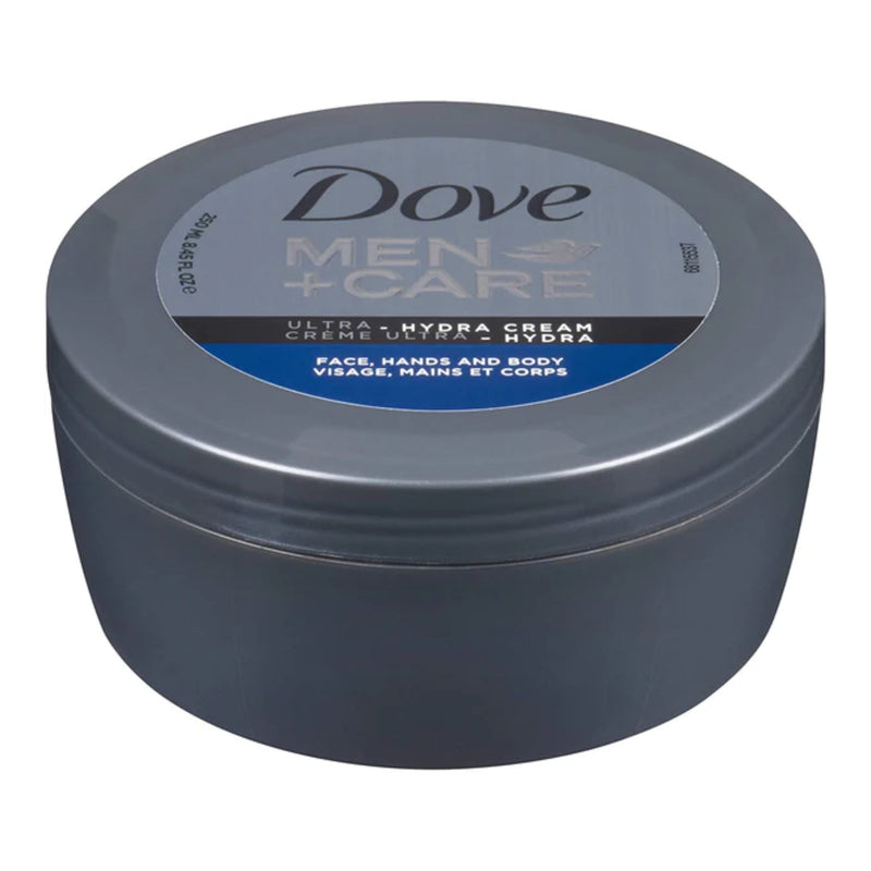 Dove Men+Care Ultra-Hydra Cream (Face, Hands & Body), 250ml (Pack of 12)