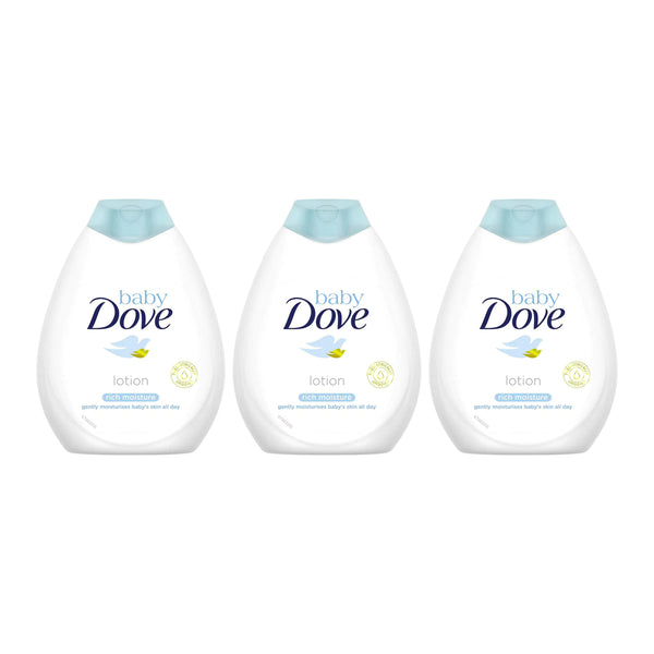 Baby Dove Rich Moisture Lotion 100% Skin-Natural Nutrients, 200ml (Pack of 3)