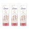 Dove Inner Glow Gentle Exfoliating Facial Cleanser w/ Sakura, 100g (Pack of 3)