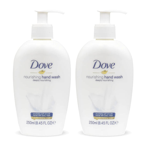 Dove Nourishing Deeply Nourishing Hand Wash, 250ml (Pack of 2)