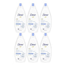 Dove Sensitive Micellar Water Shower Gel, 16.9oz (Pack of 6)