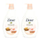 Dove Relaxing Care Almond Cream & Hibiscus Body Wash, 800ml (Pack of 2)