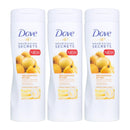 Dove Replenishing Ritual Marula Oil Mango Butter Body Lotion, 250ml (Pack of 3)