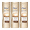 Dove Visible Glow Self-Tan Body Lotion (Medium-Dark Skin), 250ml (Pack of 3)