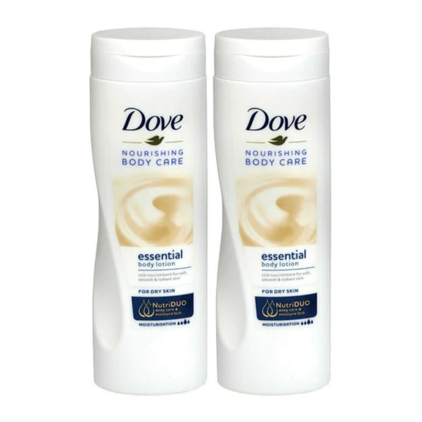 Dove Nourishing Secrets Essential Body Lotion For Dry Skin, 250ml (Pack of 2)