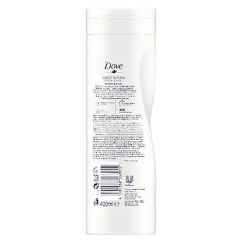 Dove Light Hydro Body Lotion For Normal Skin, 400ml (Pack of 2)
