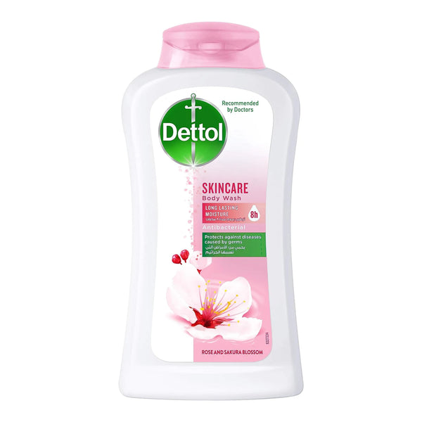 Dettol Skincare Antibacterial Body Wash Rose & Sakura Blossom, 300g