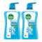 Dettol Cool Cooler Sensation Menthol & Eucalyptus Body Wash, 625ml (Pack of 2)