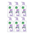 Dettol Sensitive Lavender & White Musk Anti-Bacterial Body Wash, 625 ml (Pack of 6)