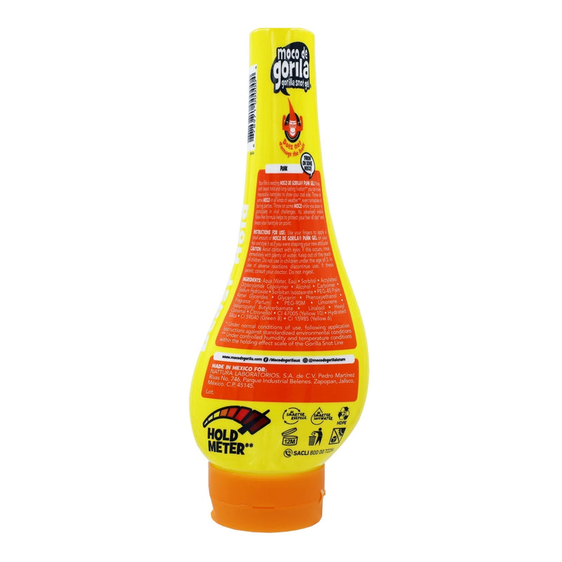 Moco De Gorila Punk Snot Hair Gel (Yellow), 11.99oz (340g) (Pack of 12)