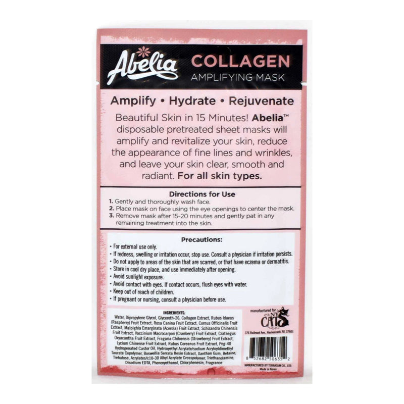 Abelia Collagen Amplifying Mask (Pretreated), 0.85oz (24g) (Pack of 12)