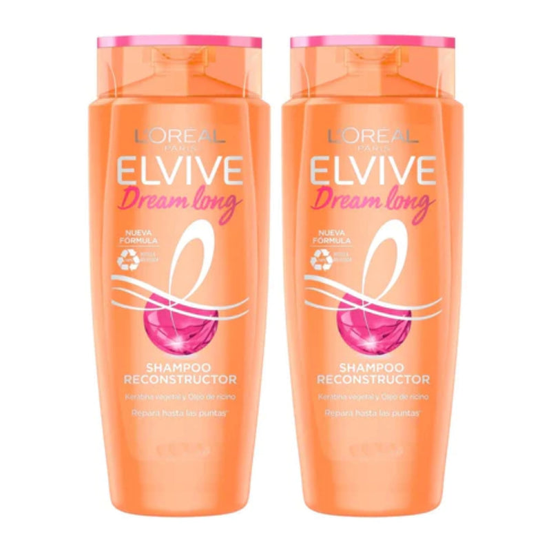 L'Oréal Paris Elvive Dreamlong Shampoo Reconstructor 13.5oz (400ml) (Pack of 2)