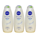 Nivea Creme Soft w/ Natural Almond Oil & Mild Scent Body Wash 750ml (Pack of 3)