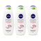 Nivea Diamond & Lychee Bath Cream Body Wash, 750ml (Pack of 3)