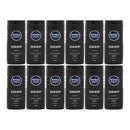 Nivea Men Deep Clean Doccia Shampoo Shower Gel, 250ml (Pack of 12)