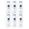 Nivea Creme Soft Pure Care Shower Cream w/ Almond Oil, 250ml (Pack of 6)