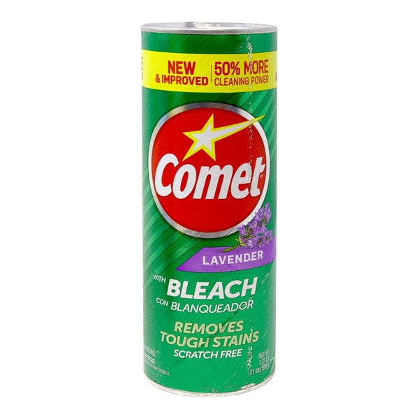 Comet Cleanser Powder with Bleach - Lavender Scent, 21oz (595g)