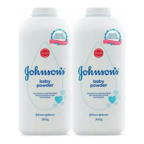 Johnson's Baby Powder, 300gm (Pack of 2)