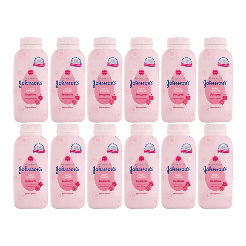 Johnson's Blossoms Baby Powder, 100gm (Pack of 12)