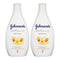 Johnson's Soft & Nourish Body Wash w/ Almond Oil & Jasmine, 400ml (Pack of 2)