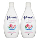 Johnson's Soft & Energise Body Wash w/ Watermelon & Rose, 400ml (Pack of 2)