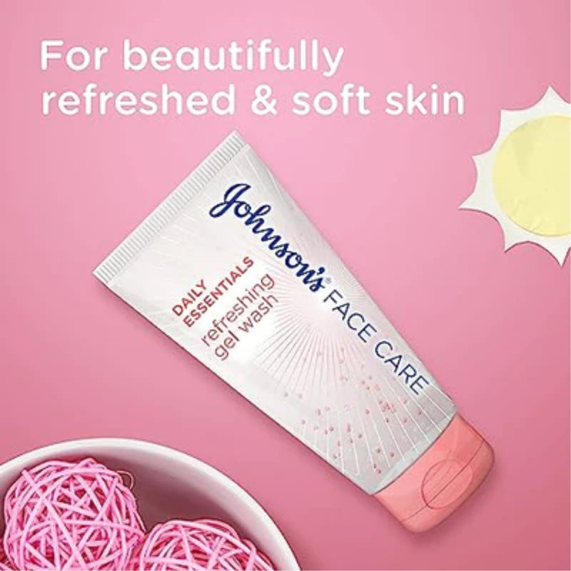 Johnson's Face Care Daily Essentials Refreshing Gel Wash, 150ml