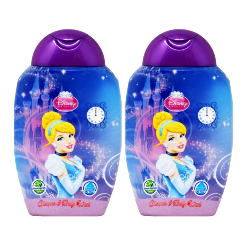 Disney Princess Shampoo & Body Wash, 10.2 oz (300ml) (Pack of 2)