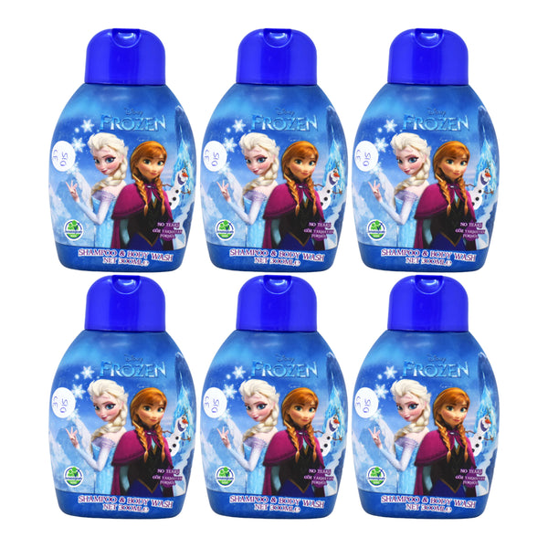 Disney Frozen Shampoo & Body Wash, 10.2 oz (300ml) (Pack of 6)