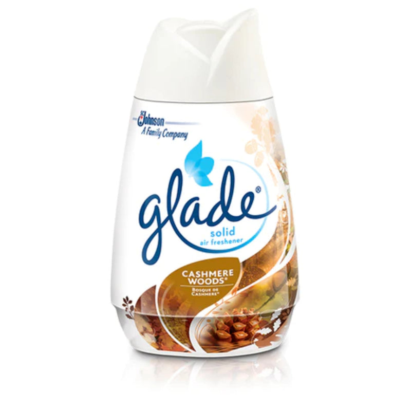 Glade Solid Air Freshener Cashmere Woods, 6 oz