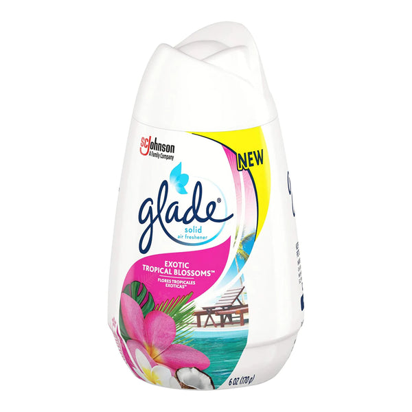 Glade Solid Air Freshener Exotic Tropical Blossoms Scent, 6 oz
