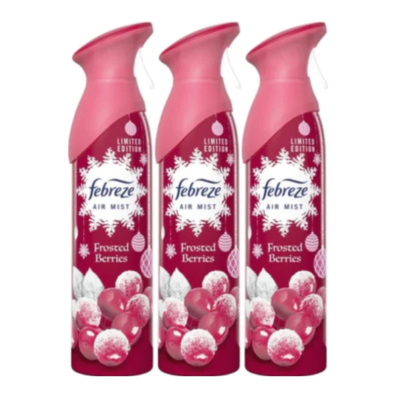 Febreze Air Mist Freshener - Frosted Berries Limited Edition, 300ml (Pack of 3)