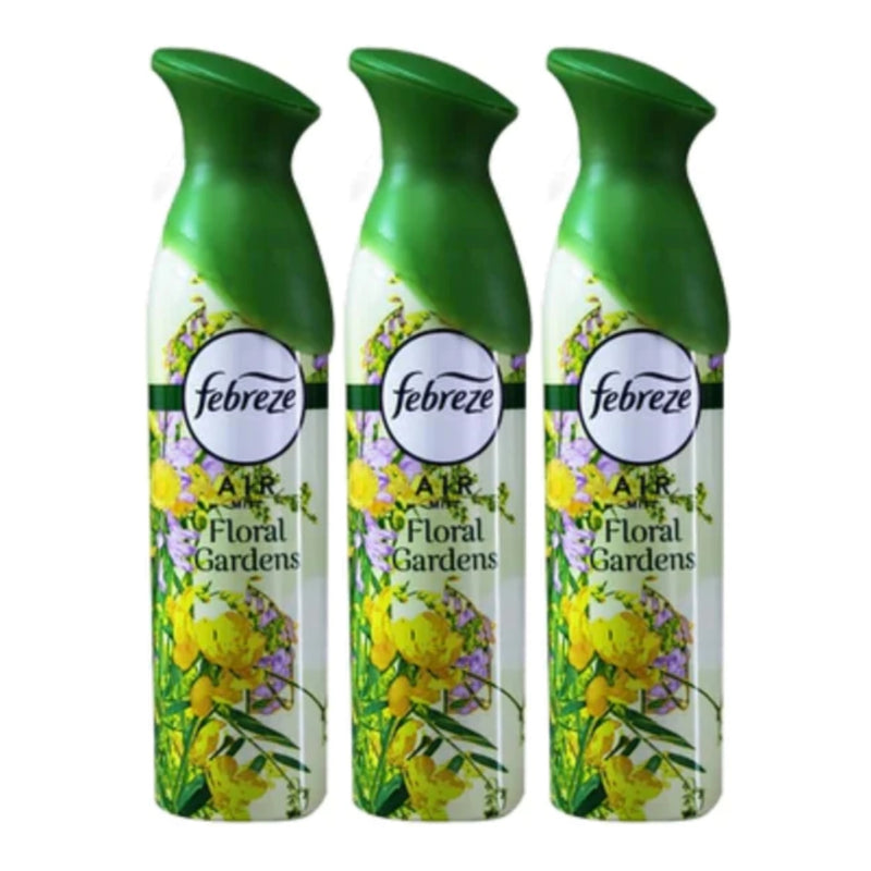 Febreze Air Mist Freshener - Floral Gardens - Limited Edition 300ml (Pack of 3)