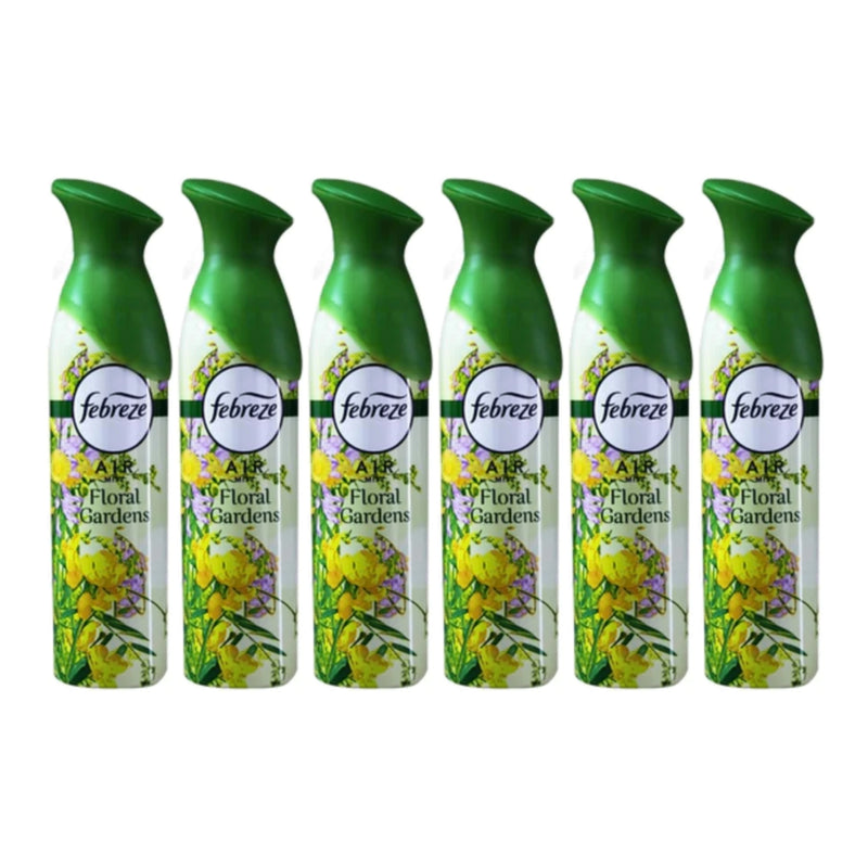 Febreze Air Mist Freshener - Floral Gardens - Limited Edition 300ml (Pack of 6)