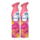 Febreze Air Mist Freshener - Lenor Sparkling Bloom Scent, 300ml (Pack of 2)