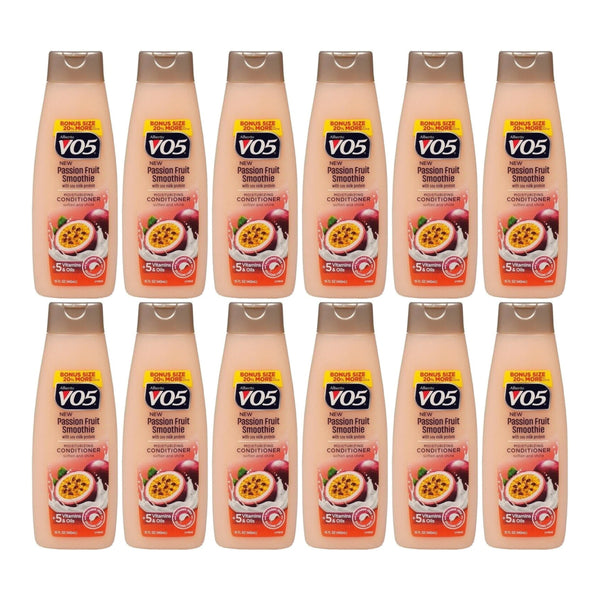 Alberto VO5 Passion Fruit Smoothie with Soy Milk Conditioner, 15 oz (Pack of 12)