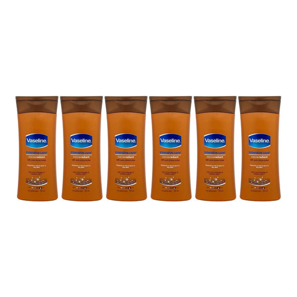 Vaseline Intensive Care Cocoa Radiant Lotion, 100ml (Pack of 6)