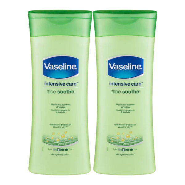 Vaseline Intensive Care Aloe Soothe Lotion, 100ml (Pack of 2)