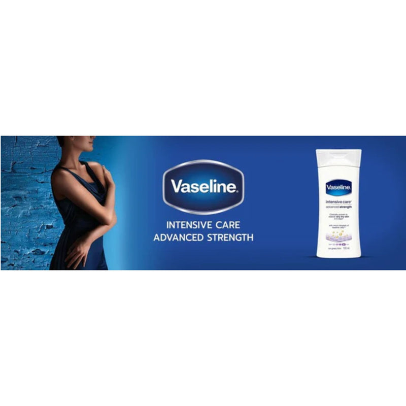 Vaseline Intensive Care Advanced Strength Lotion, 100ml (Pack of 2)