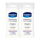 Vaseline Intensive Care Advanced Strength Lotion, 100ml (Pack of 2)