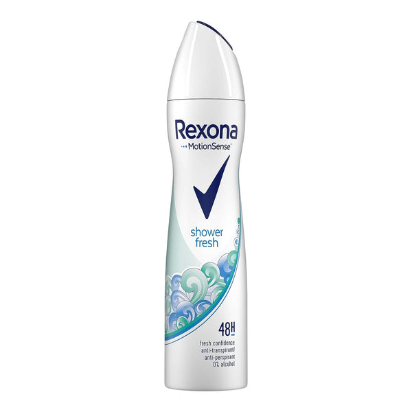 Rexona Motionsense Shower Fresh 48 Hour Body Spray Deodorant, 200ml