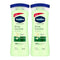 Vaseline Intensive Care Aloe Soothe Body Lotion, 400ml (Pack of 2)