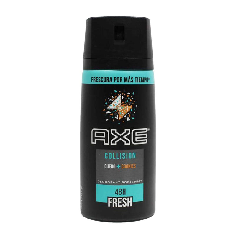 Axe Collision Leather + Cookies Deodorant Body Spray 150ml (Pack of 3)