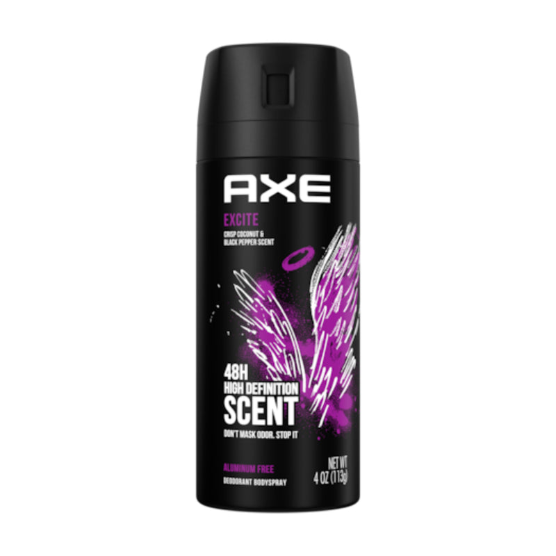 Axe Excite Deodorant + Body Spray, 150ml